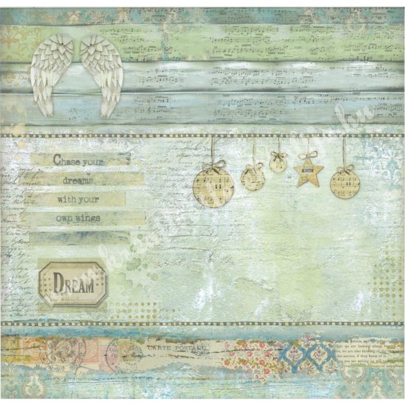 Scrapbook papír, Dream, 30,5x30,5 cm