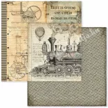 Scrapbook tömb, Fantasztikus utazás, 30,5x30,5 cm, 10 db/csomag
