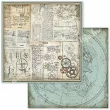 Scrapbook tömb, Fantasztikus utazás, 30,5x30,5 cm, 10 db/csomag