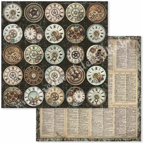 Scrapbook tömb, Fantasztikus utazás, 30,5x30,5 cm, 10 db/csomag