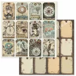 Scrapbook tömb, Fantasztikus utazás, 30,5x30,5 cm, 10 db/csomag