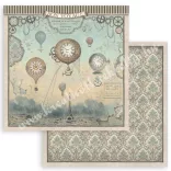 Scrapbook tömb, Fantasztikus utazás, 30,5x30,5 cm, 10 db/csomag