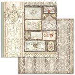 Scrapbook tömb, Hercegnő, 30,5x30,5 cm, 10 db/csomag