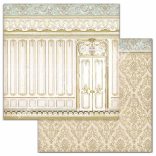 Scrapbook tömb, Hercegnő, 30,5x30,5 cm, 10 db/csomag