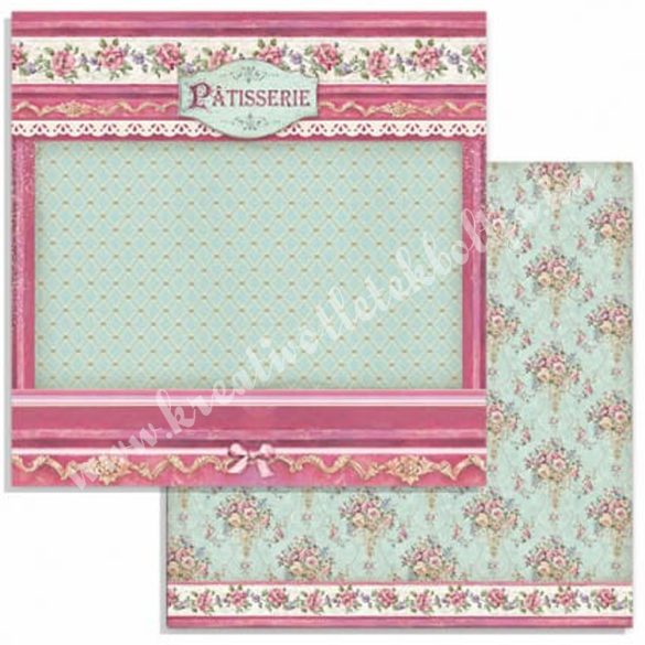 Scrapbook tömb, Sütik, 30,5x30,5 cm, 10 db/csomag