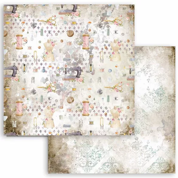 Scrapbook tömb, Szálak, 30,5x30,5 cm, 10 db/csomag