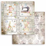 Scrapbook tömb, Szálak, 30,5x30,5 cm, 10 db/csomag