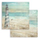 Scrapbook tömb, Tenger, 20,3x20,3 cm, 10 db/csomag