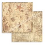 Scrapbook tömb, Tenger, 20,3x20,3 cm, 10 db/csomag