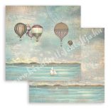 Scrapbook tömb, Tenger, 20,3x20,3 cm, 10 db/csomag