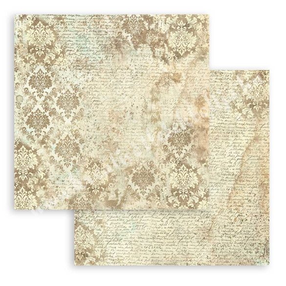 Scrapbook tömb, Hátterek, 20,3x20,3 cm, 10 db/csomag