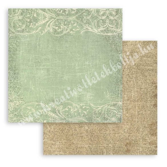 Scrapbook tömb, Hátterek, 20,3x20,3 cm, 10 db/csomag