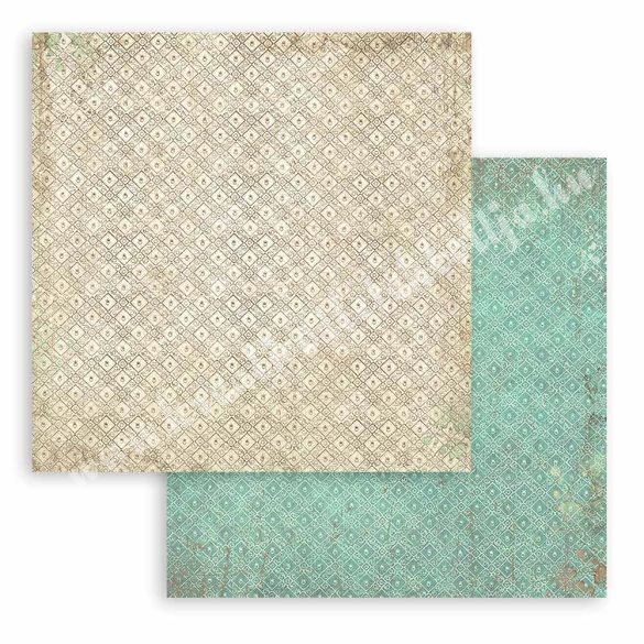 Scrapbook tömb, Hátterek, 20,3x20,3 cm, 10 db/csomag