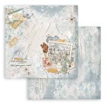 Scrapbook tömb, titkos napló, 20,3x20,3 cm, 10 db/csomag