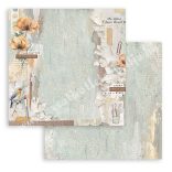 Scrapbook tömb, titkos napló, 20,3x20,3 cm, 10 db/csomag