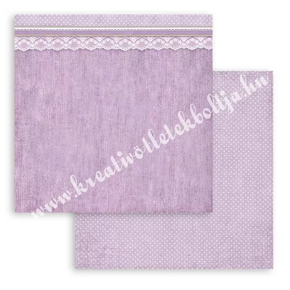 Scrapbook tömb, Provance, 20,3x20,3 cm, 10db/csomag