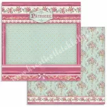 Scrapbook tömb, Sütik, 20,3x20,3 cm, 10 db/csomag