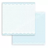 Scrapbook tömb, Babydream blue, 20x20 cm, 10 db/csomag