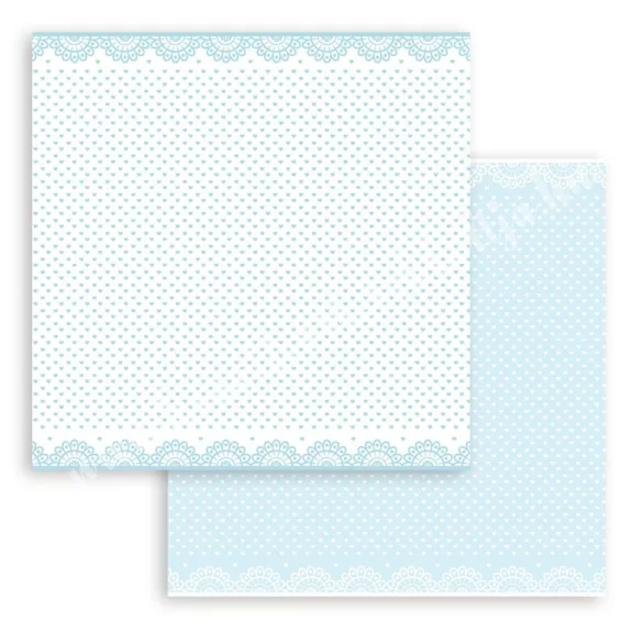 Scrapbook tömb, Babydream blue, 20x20 cm, 10 db/csomag