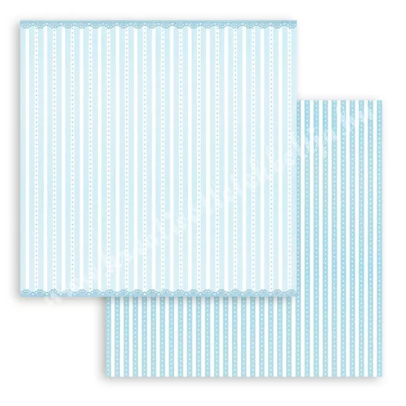 Scrapbook tömb, Babydream blue, 20x20 cm, 10 db/csomag