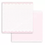 Scrapbook tömb, Babydream pink, 20x20 cm, 10 db/csomag