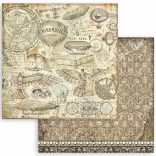 Scrapbook tömb, Hátterek, 20,3x20,3 cm, 10 db/csomag