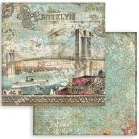 Scrapbook tömb, Hátterek, 20,3x20,3 cm, 10 db/csomag