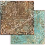 Scrapbook tömb, Hátterek, 20,3x20,3 cm, 10 db/csomag