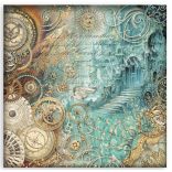 Scrapbook tömb, Fantasztikus utazás, 20,3x20,3 cm, 10 db/csomag