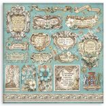 Scrapbook tömb, Fantasztikus utazás, 20,3x20,3 cm, 10 db/csomag