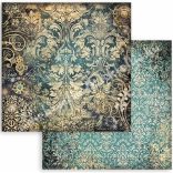 Scrapbook tömb, Hátterek, 20,3x20,3 cm, 10 db/csomag