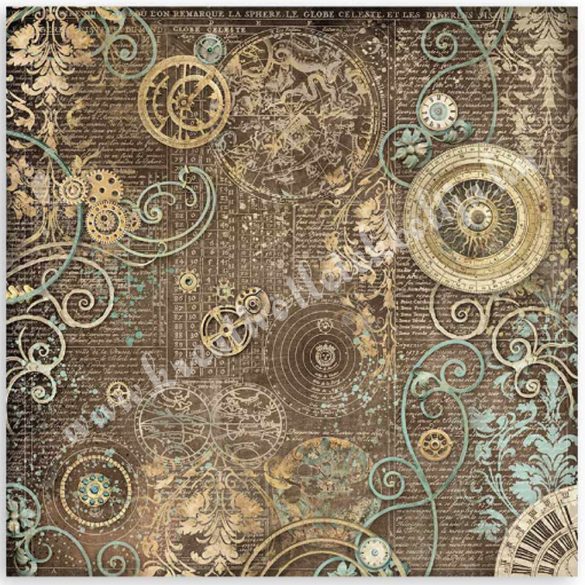 Scrapbook tömb, Hátterek, 20,3x20,3 cm, 10 db/csomag