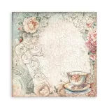 Scrapbook tömb, antikvitás, 20,3x20,3 cm, 22 db/csomag