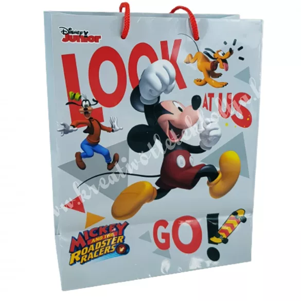 Ajándéktasak, Mickey, 18x9,5x23 cm