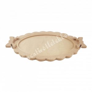 MDF tálca 2.  37x22,5x2,5cm