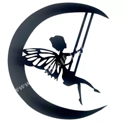 Tündér Holdon, kicsi 5 cm