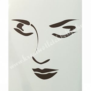 Stencil 83., Női arc, A4