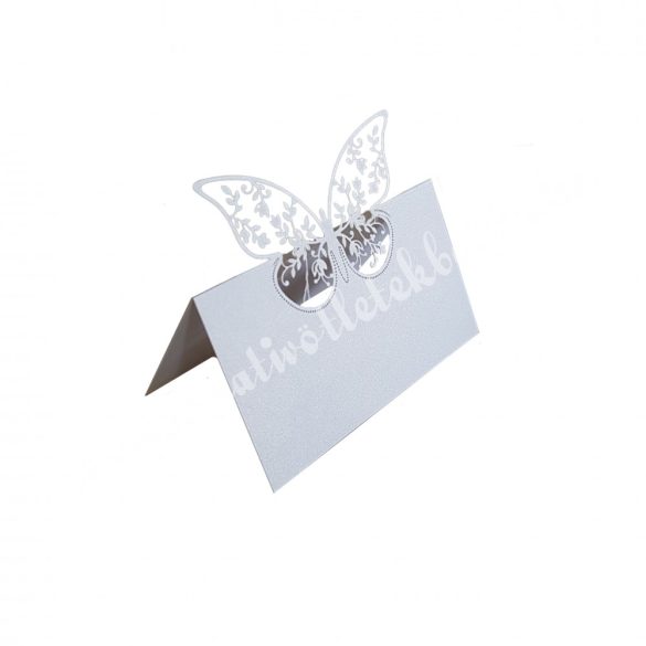 Ültetőkártya, pillangó, 9 cm, 10 db/csomag