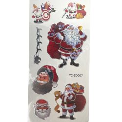 Tetováló matrica, karácsony, 10x21 cm