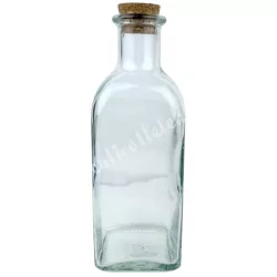 Üvegpalack parafadugóval, 500 ml
