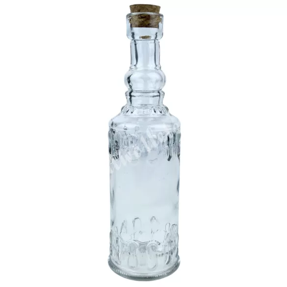 Üvegpalack parafadugóval, 140 ml