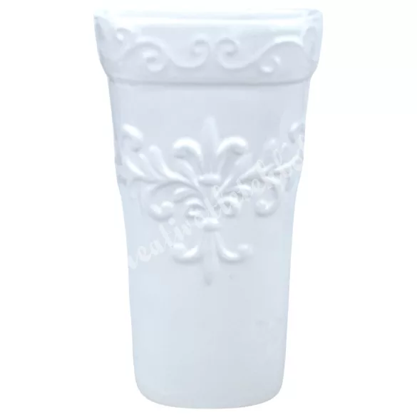 Porcelán párologtató radiátorra, fehér, 9x18 cm