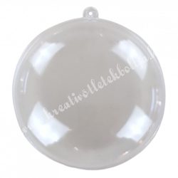 Műanyag medál, kettéosztható, 11 cm