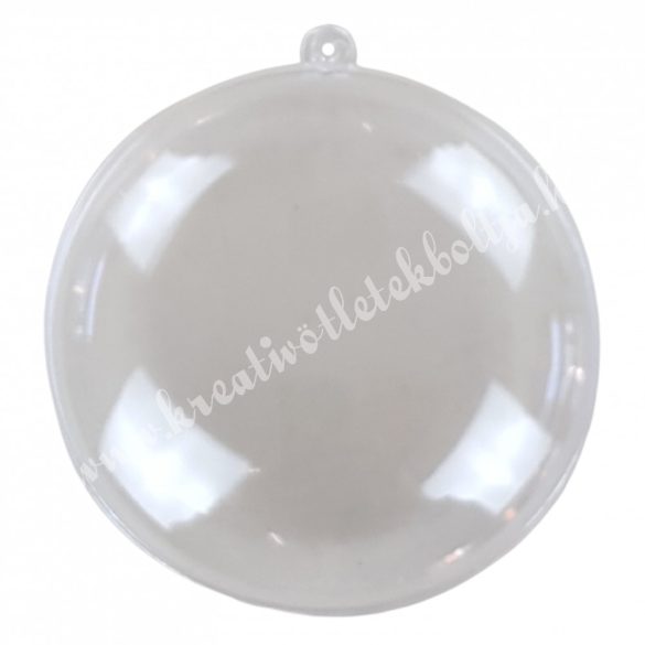 Műanyag medál, kettéosztható, 11 cm