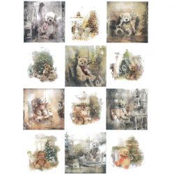 Rizspapír, Kismackók, A4 (R1782)