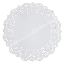 Tortapapír, kerek, 16,5 cm, 100 db/csomag