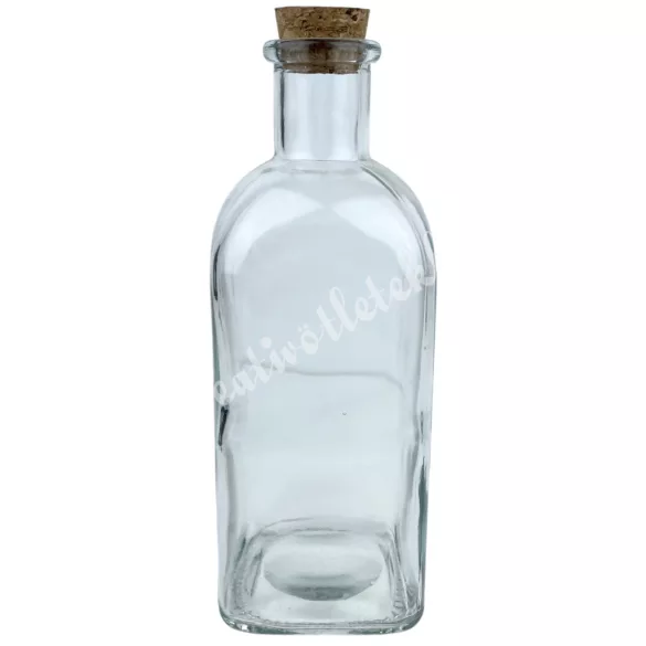 Üvegpalack parafadugóval, 500 ml