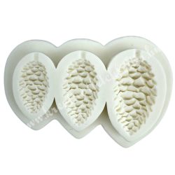 Szilikon mintázó, 3 toboz