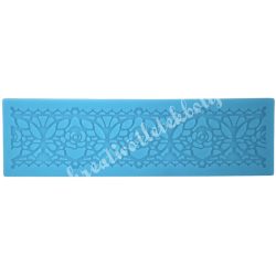 Marcipán, fondant mintázó, rózsás, 16,5x4 cm