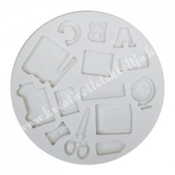 Marcipán, fondant mintázó, szilikon, suli